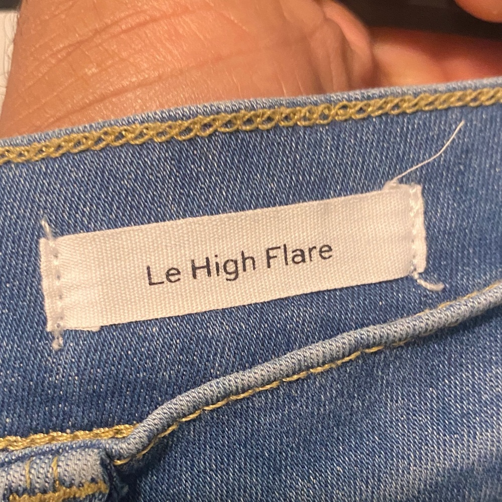 7 For All Mankind Light Blue Flare Jeans - Picture 6 of 6